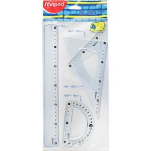 Zestaw kreślarski Maped Maxi Start 30cm